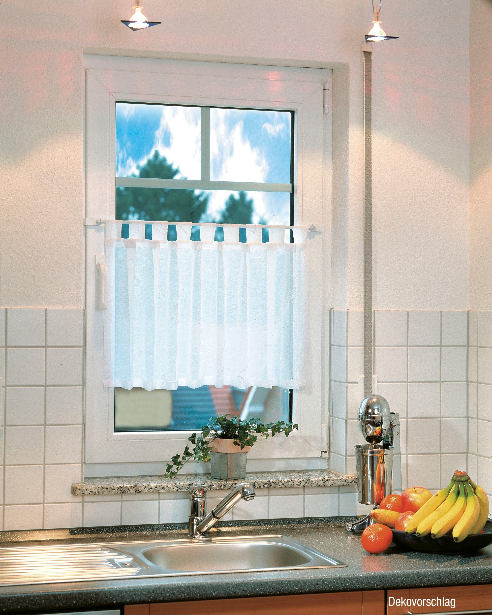 GARESA Scheibenstange SPANNFIX, Ø 9 mm, 1-läufig, ausziehbar, ohne Bohren, geklemmt