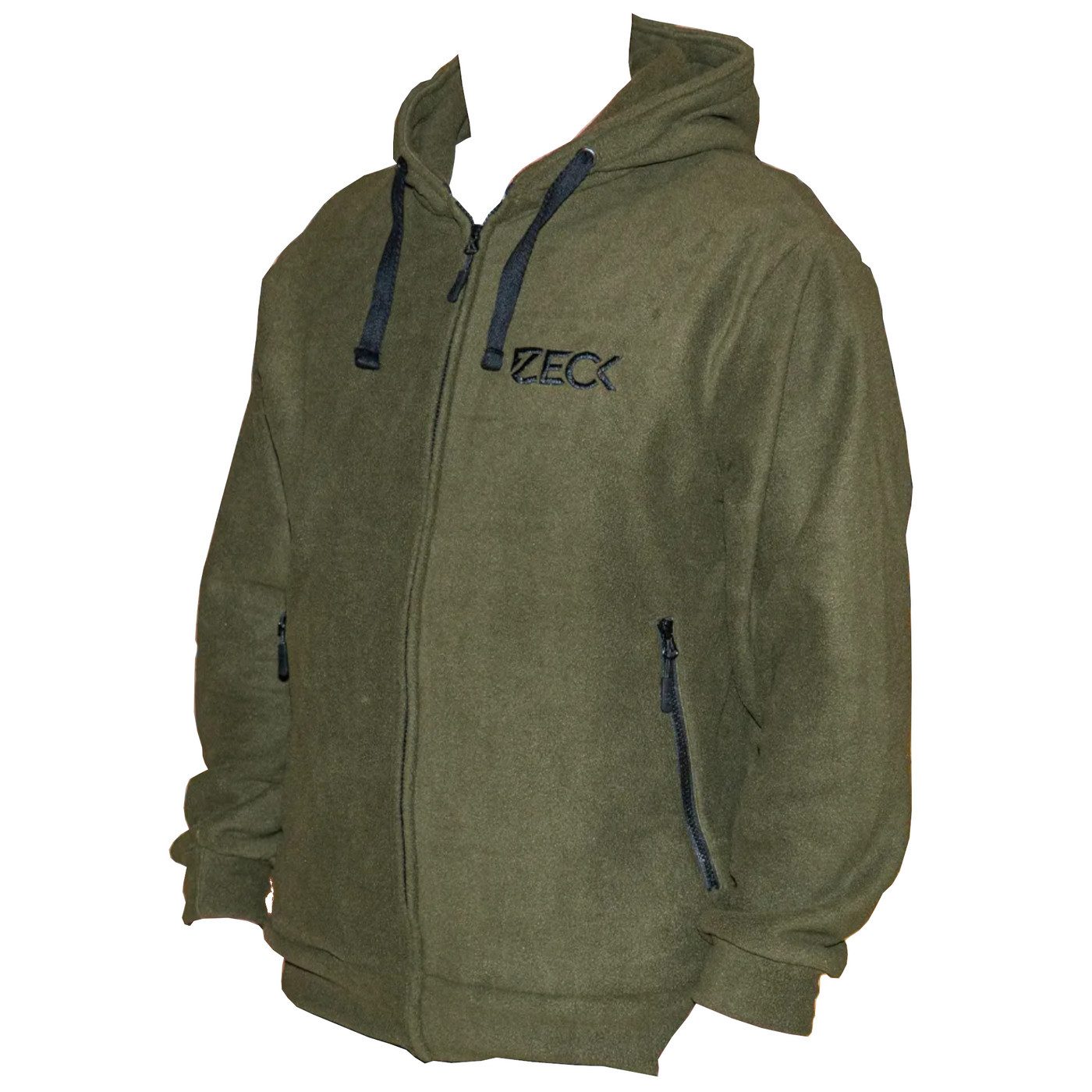 Fleecejacke Zeck Fleece Jacket Dark Green - Angeljacke