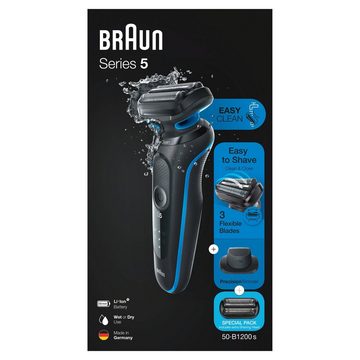Braun Bartschneider Series 5 50-B1200s + Scherteil, EasyClean, Wet&Dry