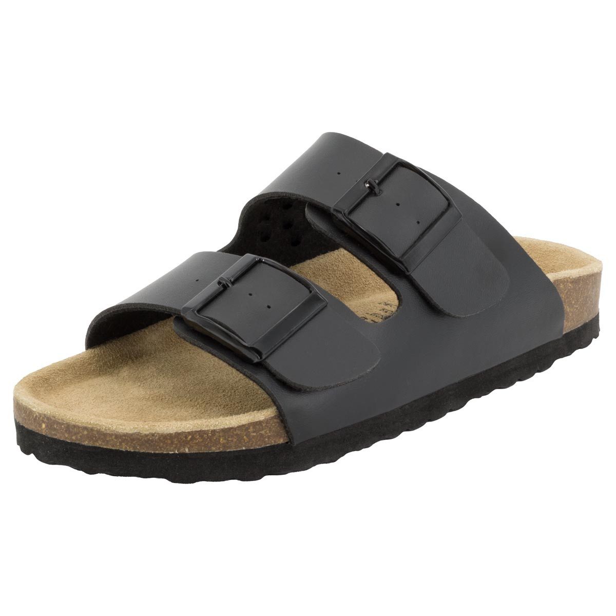 SUPERSOFT Classic Pantolette (1-tlg) Pantoletten - Zwei Schnallen, klassisc günstig online kaufen