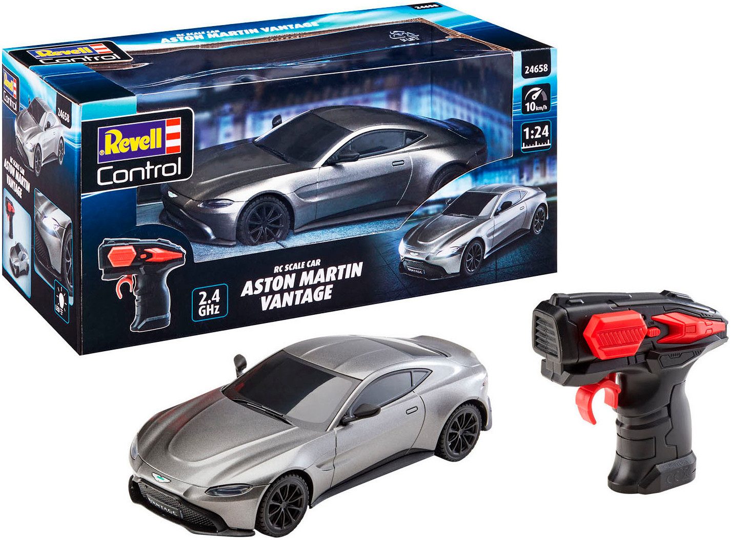RC-Auto Revell® control - Aston Martin Vantage, 2.4Ghz