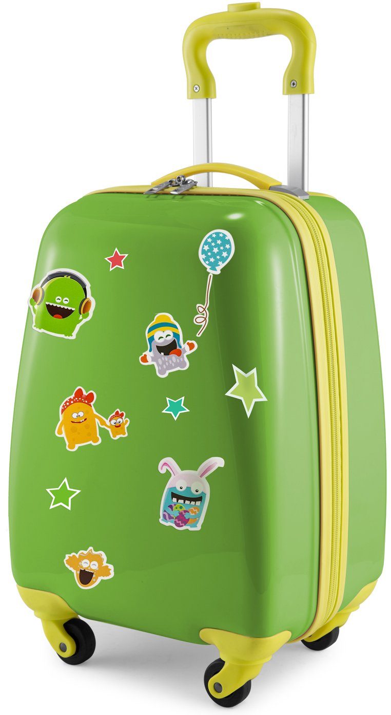 Hauptstadtkoffer Kinderkoffer For Kids, Monster, 4 Rollen, Kinderreisegepäck Ручной багаж-чемодан Kinder-Trolley