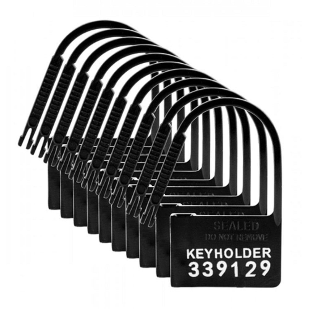Master Series Keuschheitskäfig Keyholder, nummerierte Plastik-Schlösser für Keuschheitsgürtel | Peniskäfige