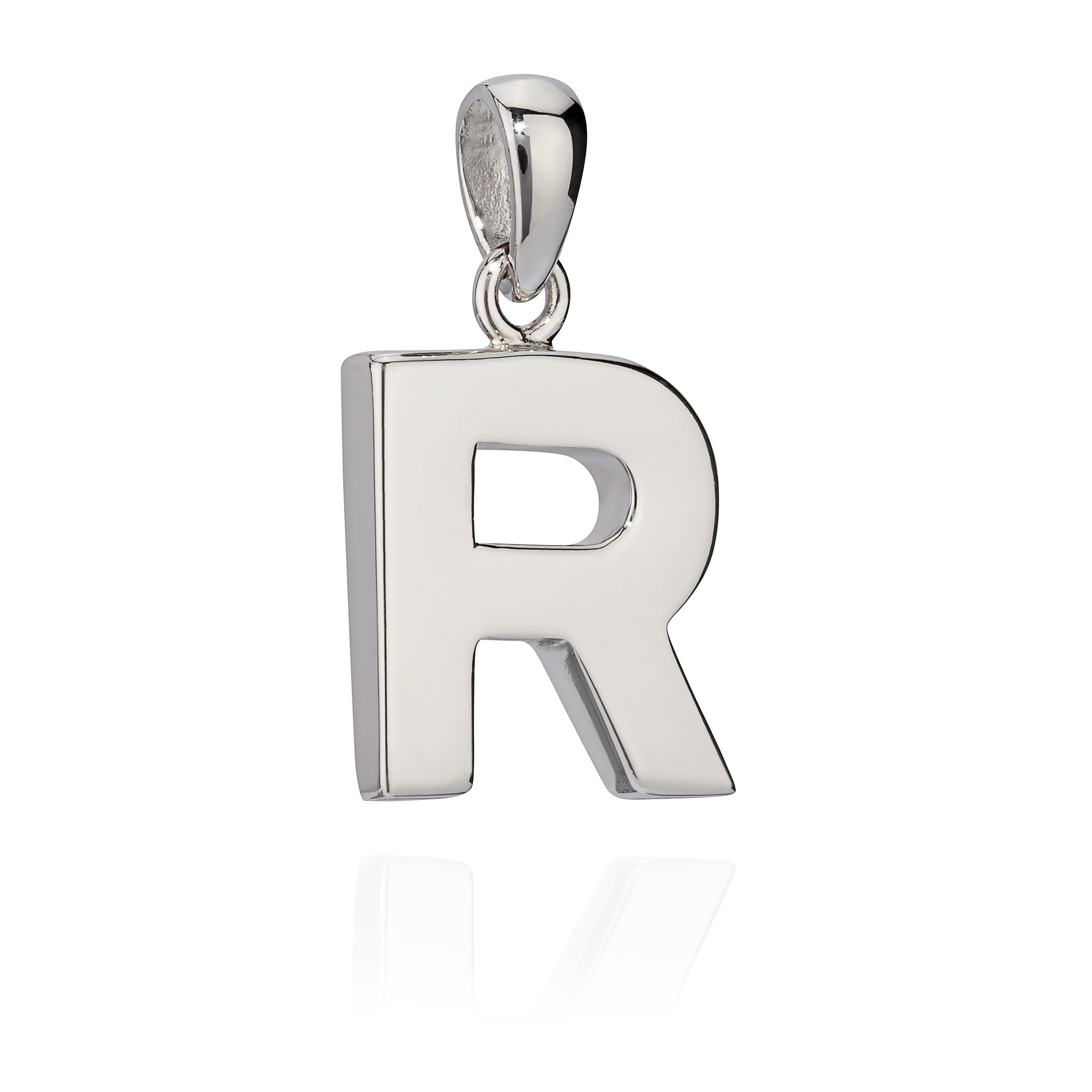 NKlaus Kettenanhänger 13x12mm Kettenanhänger Buchstabe R günstig online kaufen