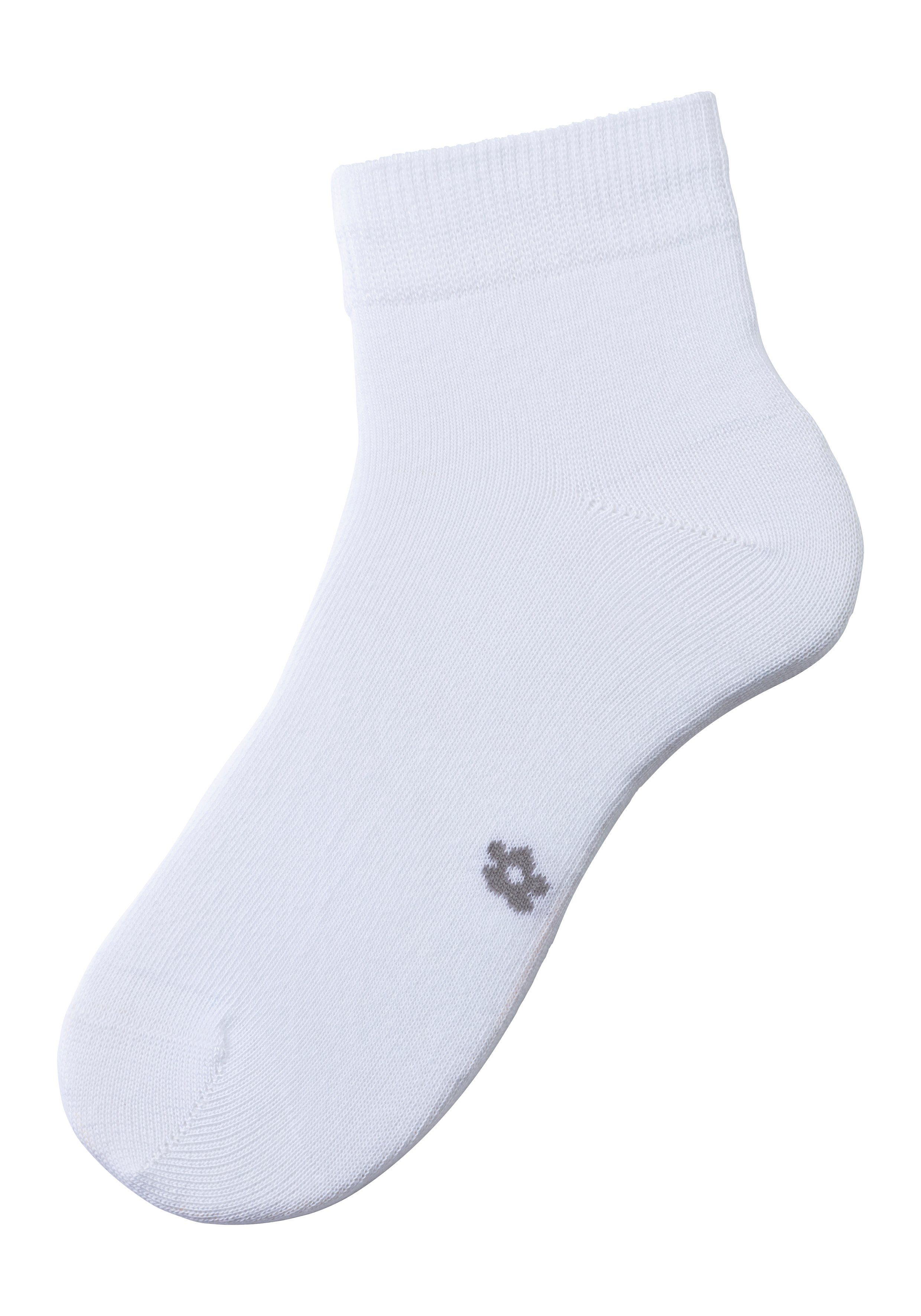 H.I.S Kurzsocken (Packung, 10-Paar) mit eingestrickten Symbolen