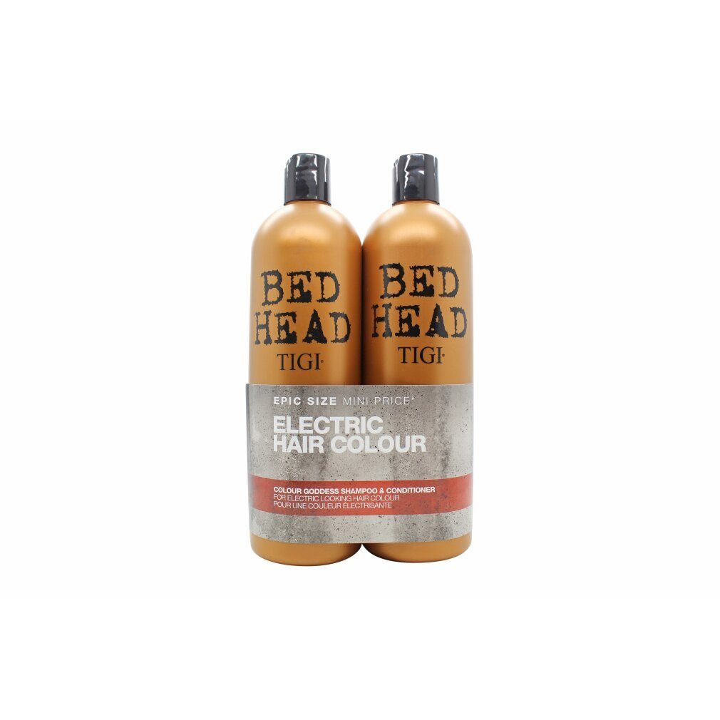 TIGI Haarpflege-Set Bed Head Colour Goddess Twin Geschenkset 750ml Shampoo