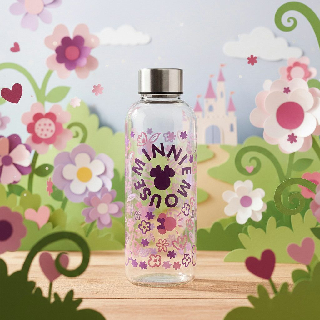 Disney Trinkflasche Disney Minnie Maus Wasserflasche Trinkflasche Flasche XL 850 ml