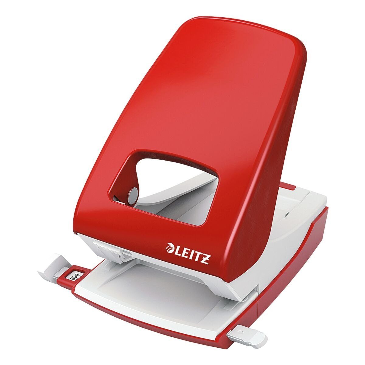LEITZ Lochstanzer 5138 NeXXt, 2-fach bis 40 Blatt, für A4, A5, A6, 8x8x8 cm, US, Folio