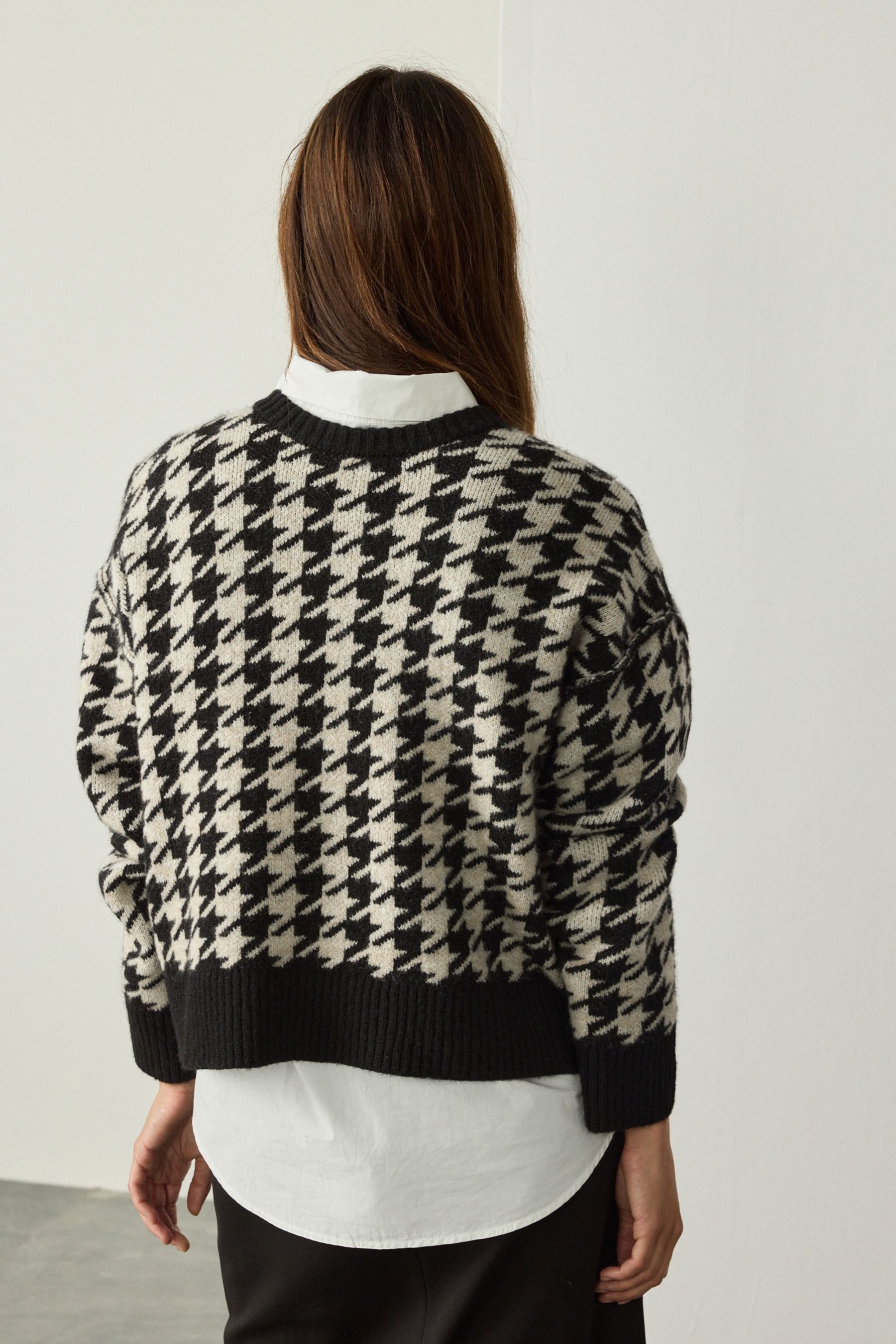 Next Strickpullover Strickpullover mit Hemdlage, Kragen und Wollanteil (2-t günstig online kaufen