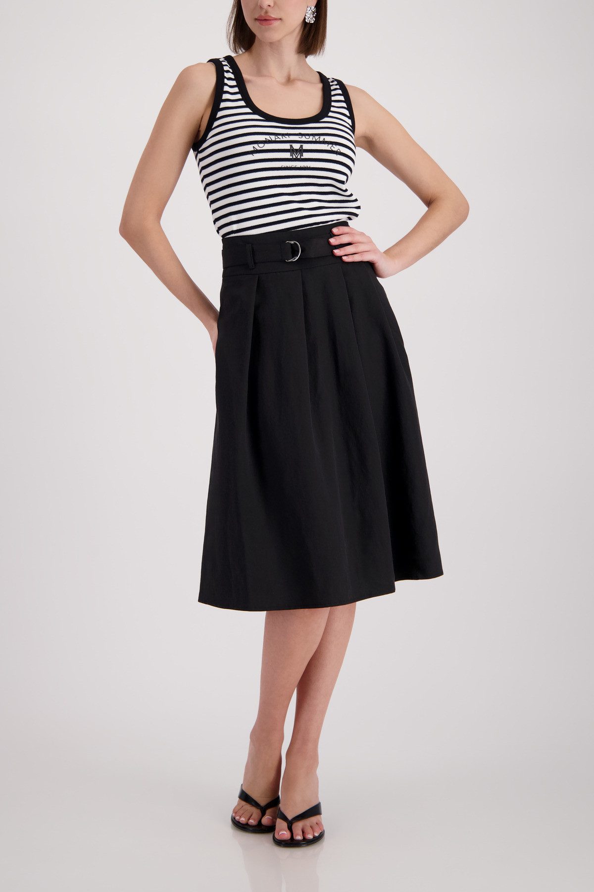 Monari Faltenrock Regular fit mit Faltenwurf – Bild 5 von 5