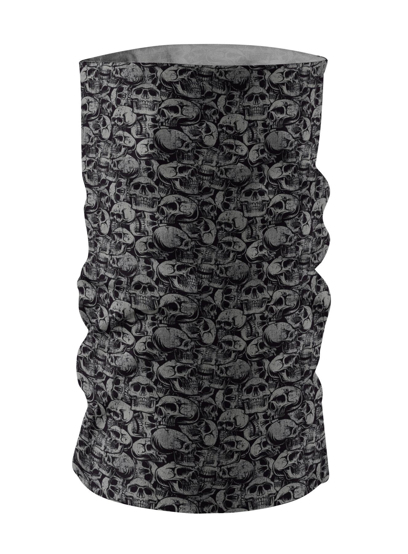Maskworld Verkleidungsmaske Schlauchschal Schädel, Elastisches Halstuch für günstig online kaufen