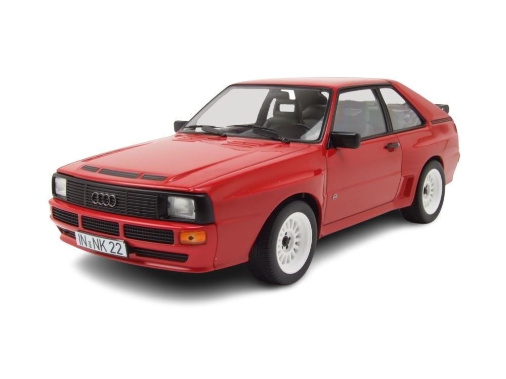 Norev Modellauto Audi Sport quattro 1985 rot, Maßstab 1:18