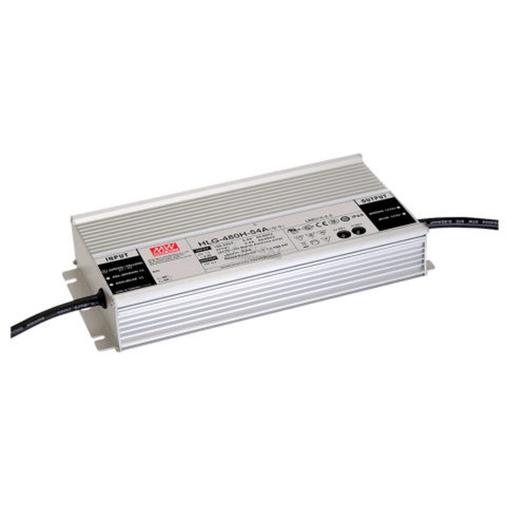 "HLG-480H-36AB" 36V, Metall, 478,8W, dimmbar, wassergeschützt LED Trafo