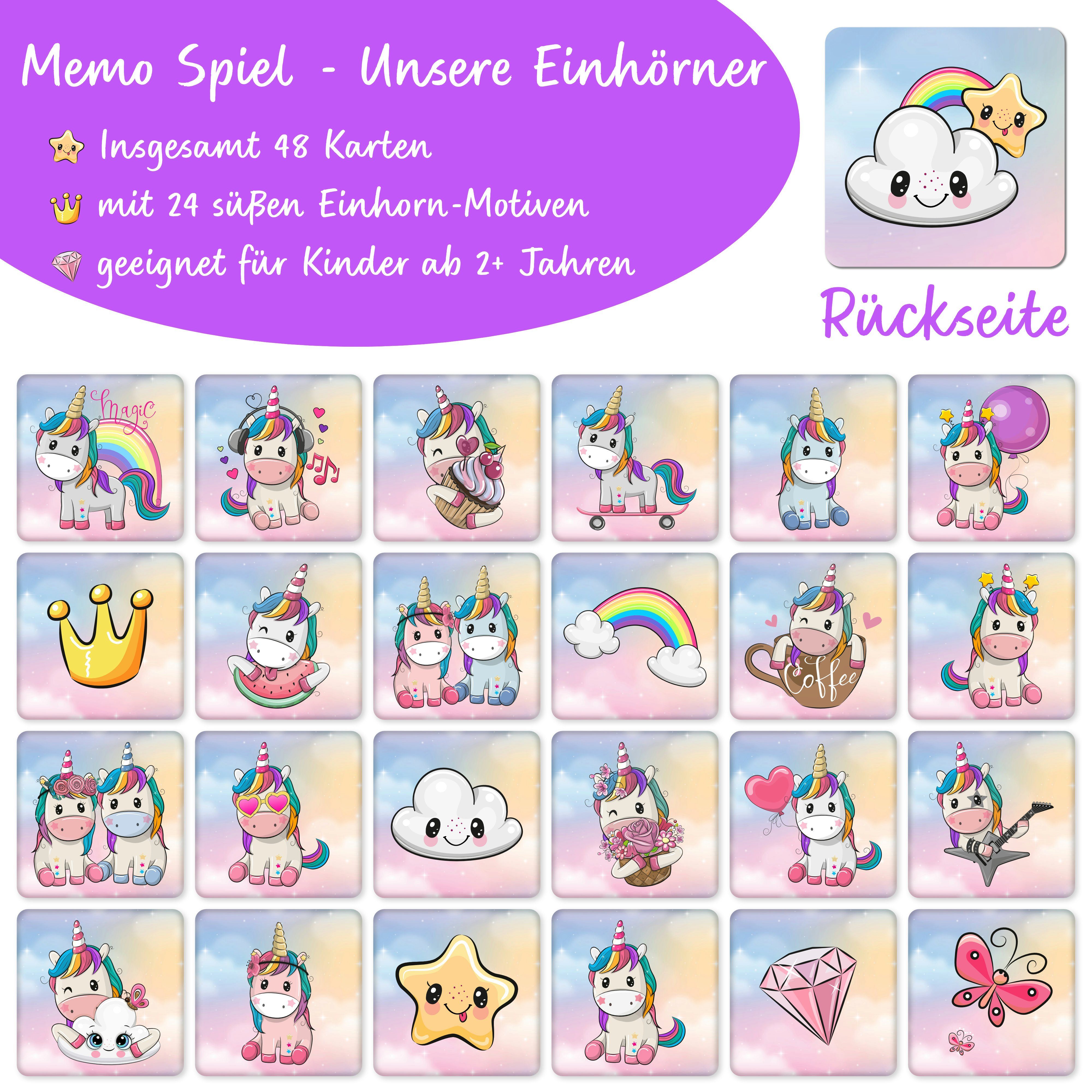 PUNALU Lernspielzeug Tierbaby Memorie für Kinder ab 2 Jahren, Memo Spiel, L günstig online kaufen