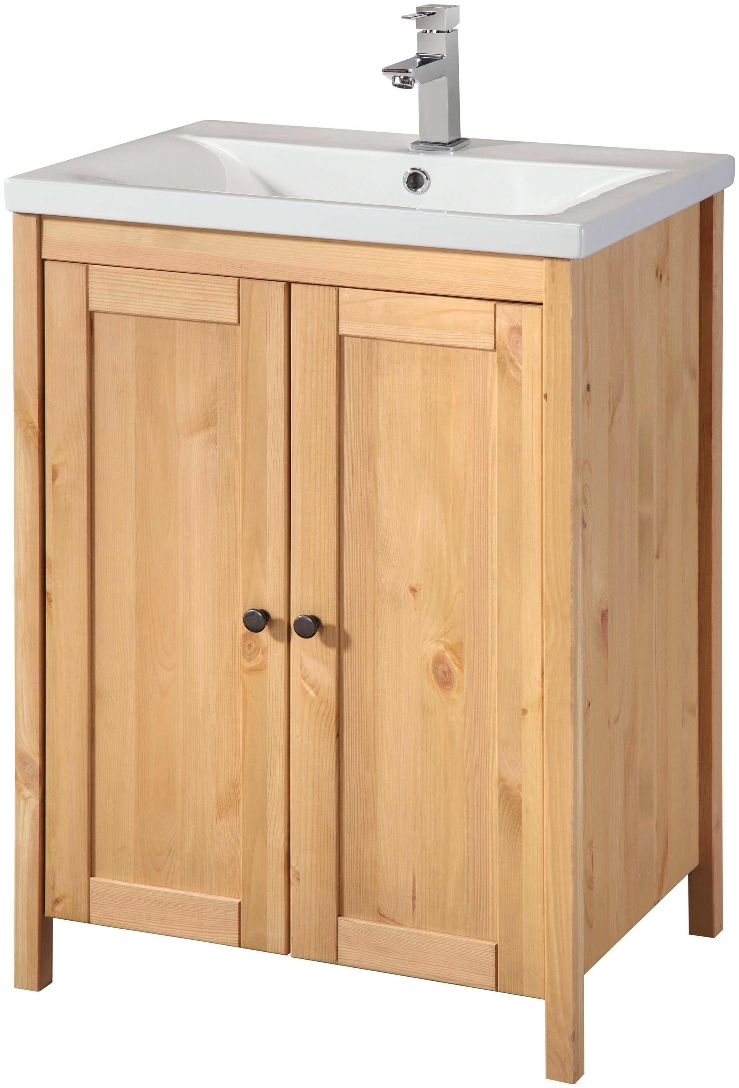 welltime Waschtisch Sylt, Aus massiver Kiefer günstig online kaufen