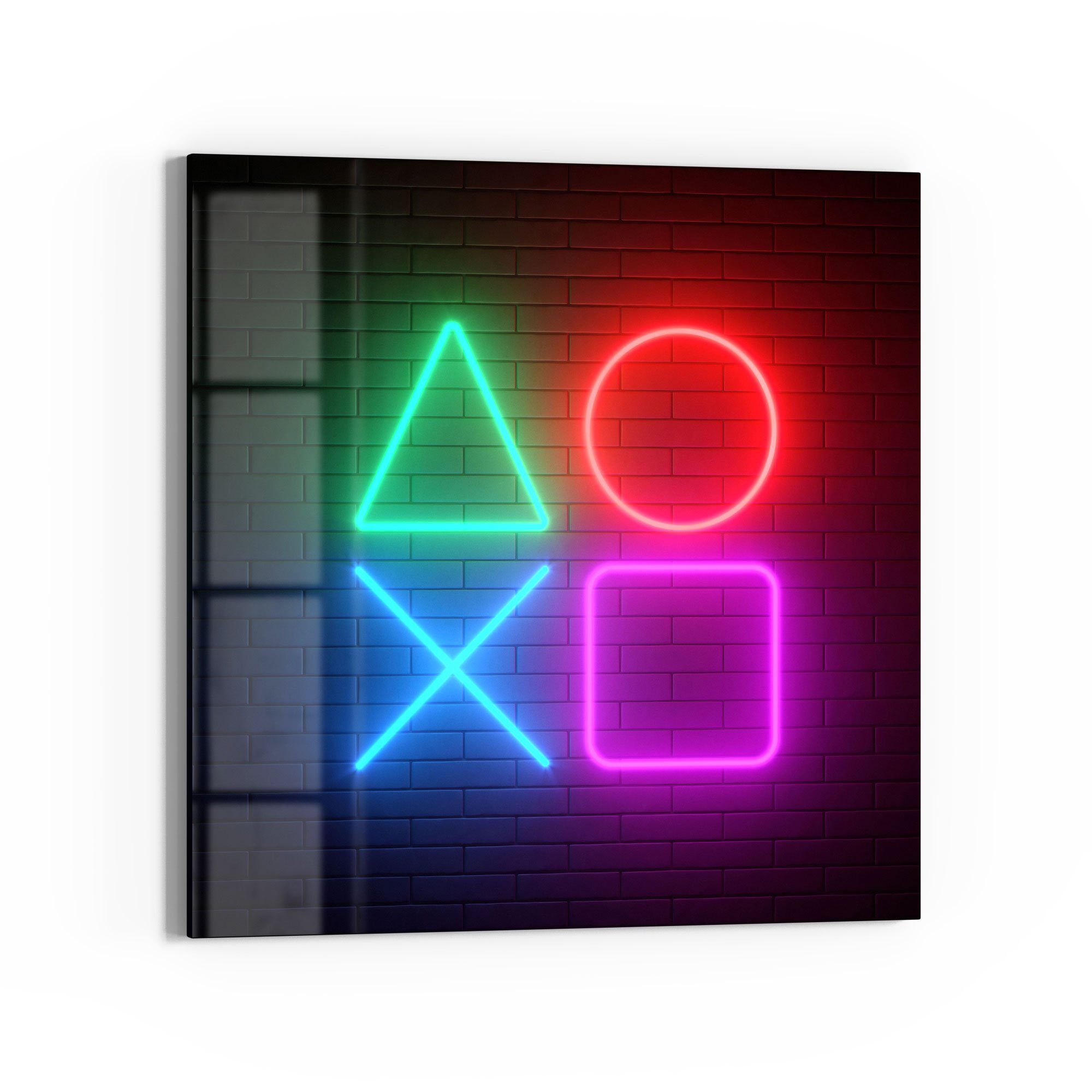 DEQORI Magnettafel 'Playstation Elemente', Whiteboard Pinnwand beschreibbar günstig online kaufen