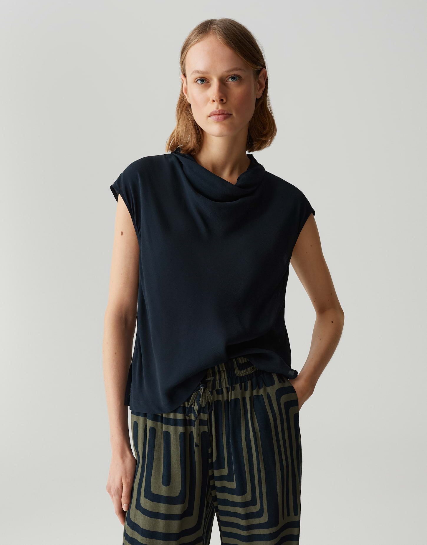 OPUS PANTS Blusentop FAHLI Regular aus günstig online kaufen