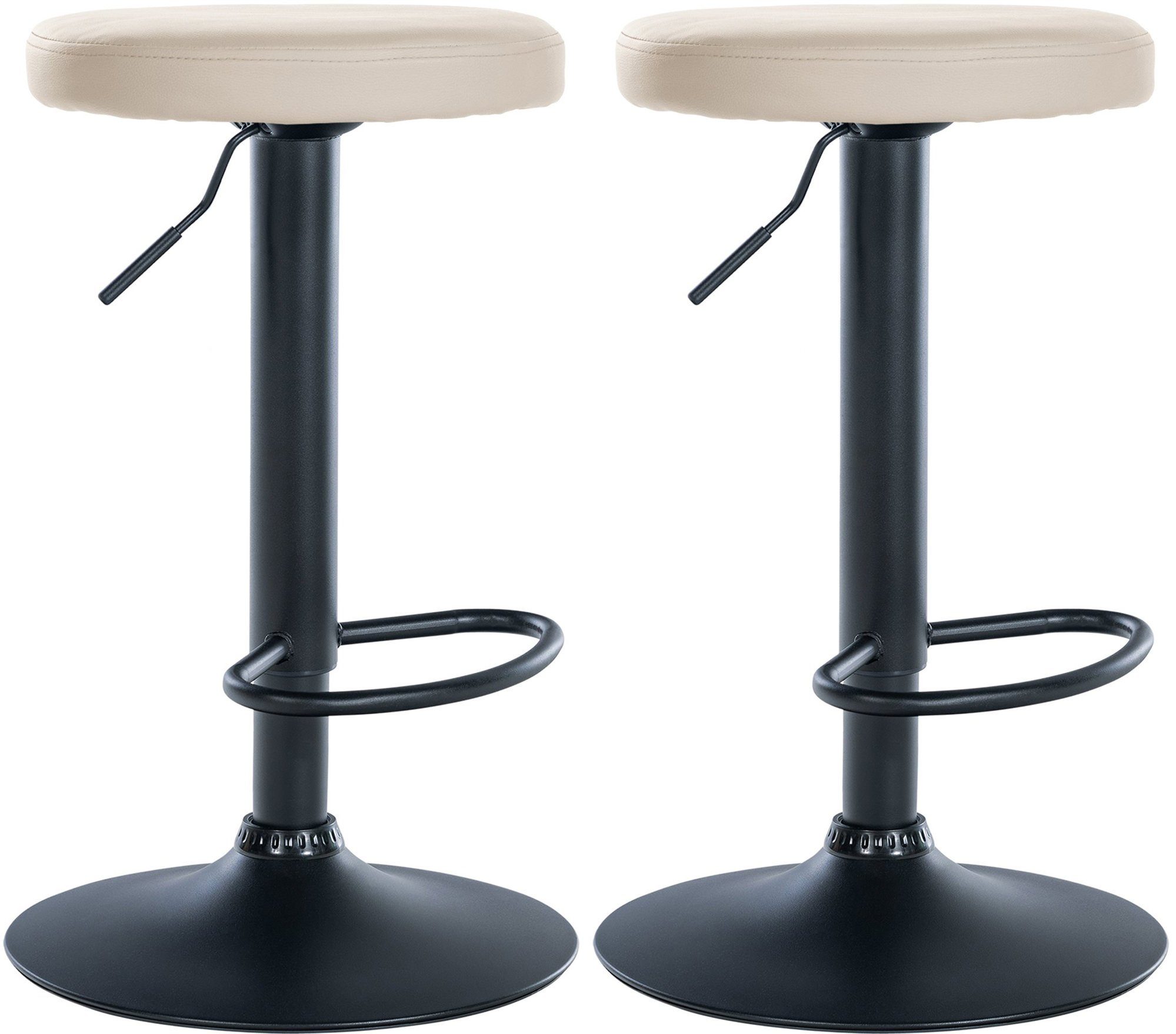 CLP Barhocker Ponte Kunstleder (2er Set, günstig online kaufen