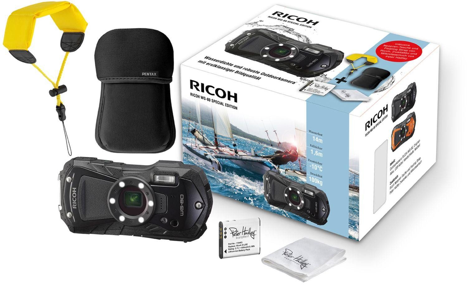 Ricoh WG-80 Special Edition schwarz Outdoor-Kamera