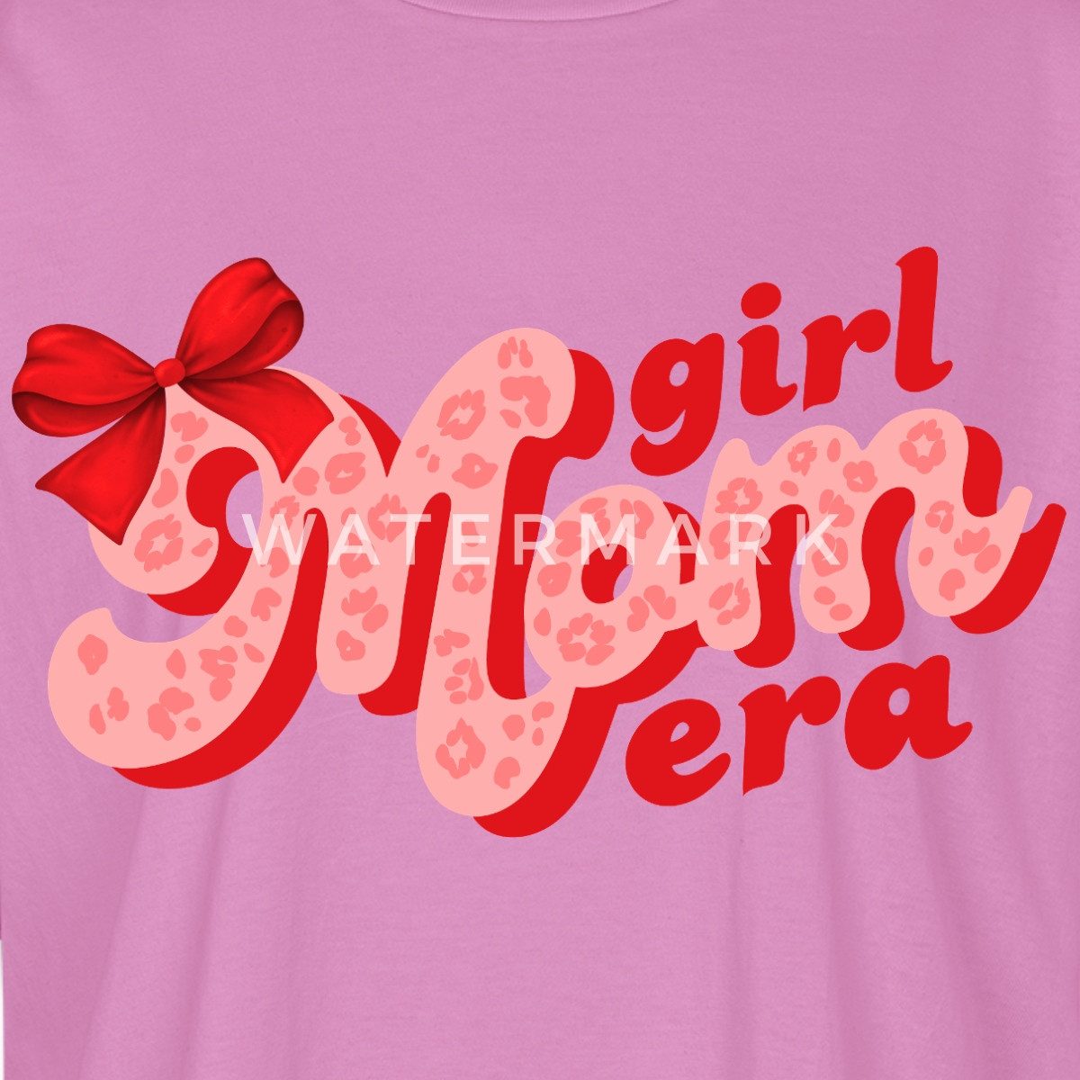 Spreadshirt T-Shirt Girl Mom Era Trendiges Mama Motiv Mit Schleife Boxy Shirt Damen (1-tlg)