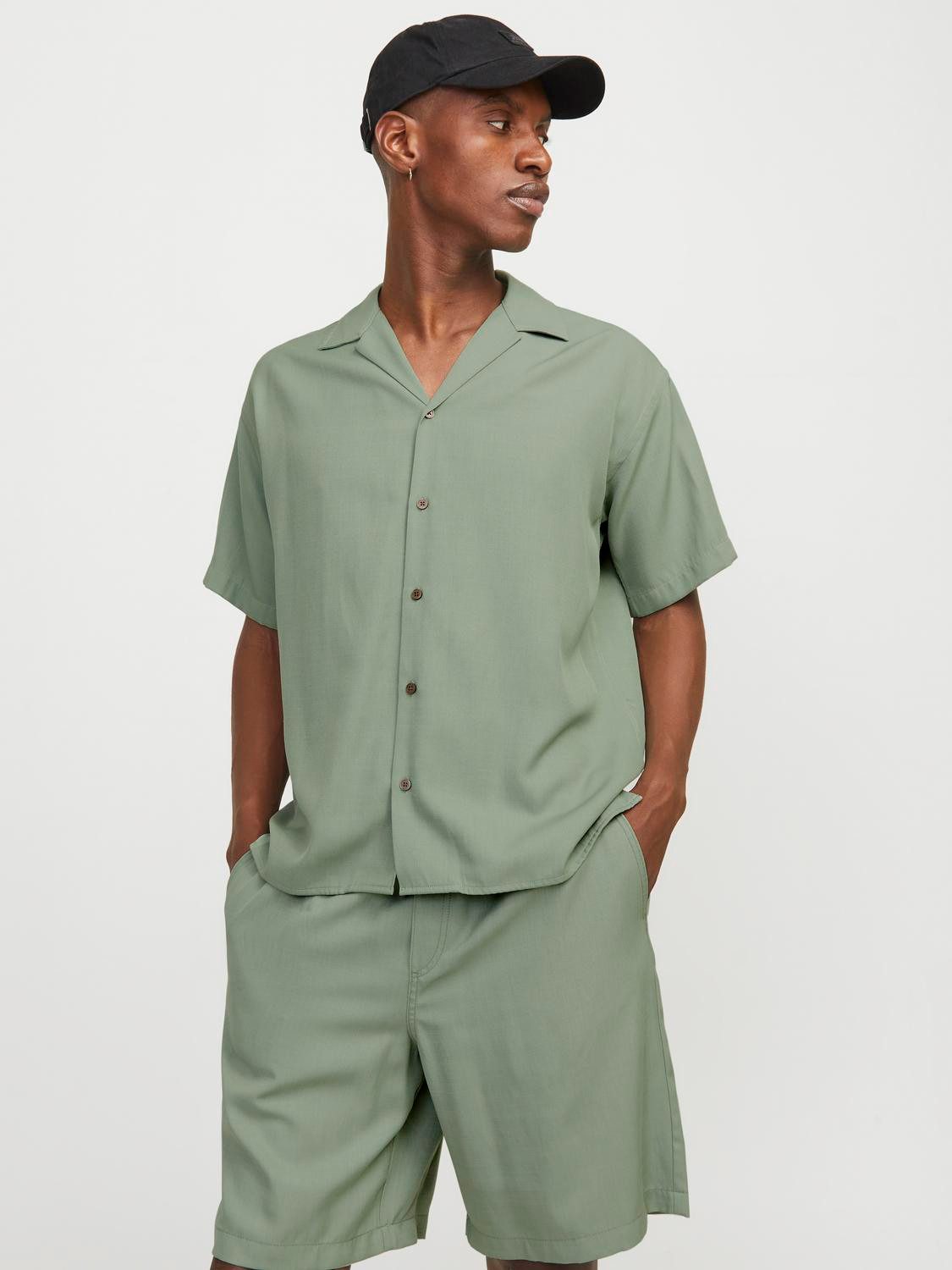 Jack & Jones Kurzarmhemd JPRCCAARON TENCEL günstig online kaufen
