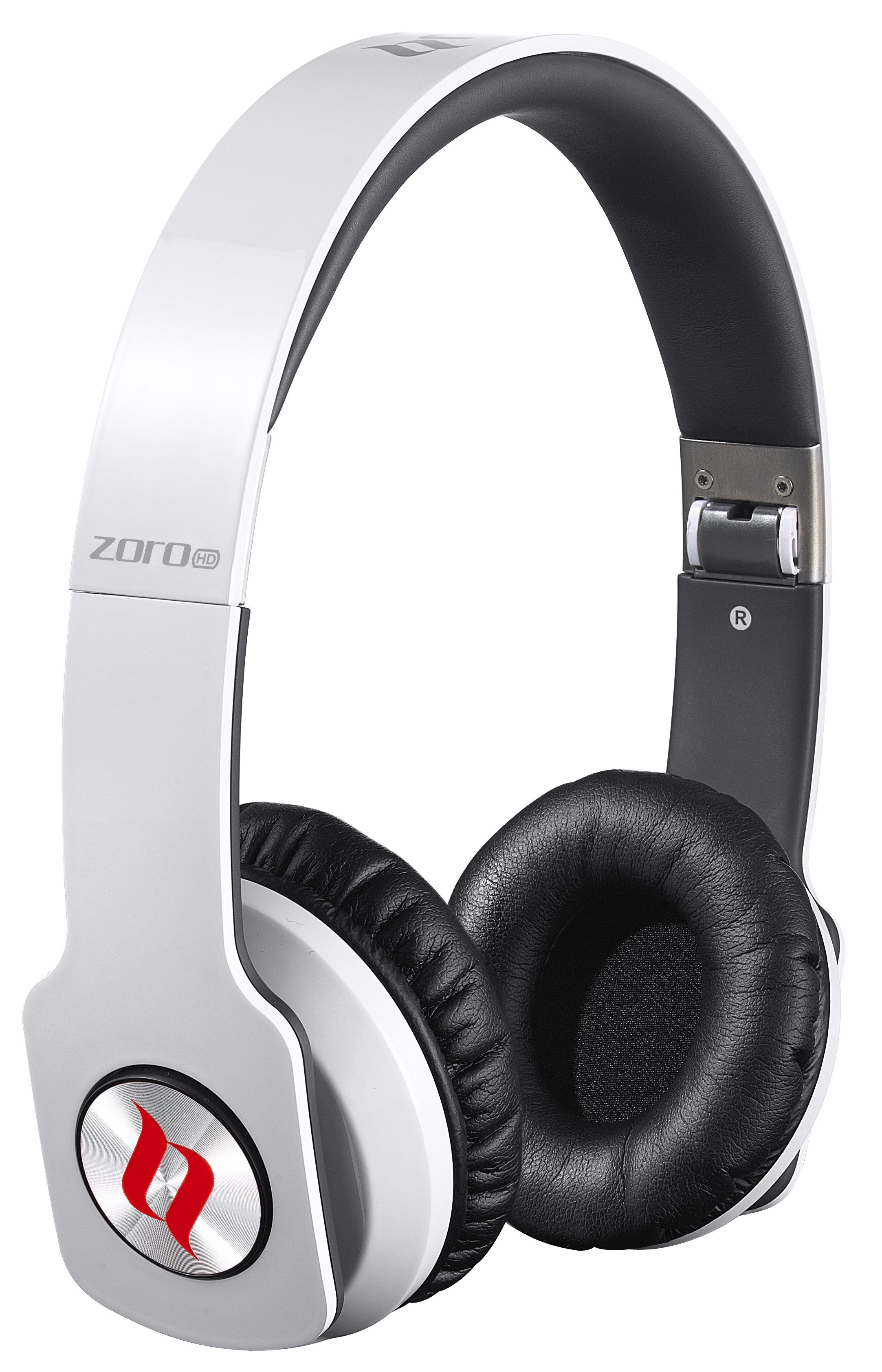 Poppstar Noontec Kopfhörer Zoro On-Ear-Kopfhörer (kabelgebunden, Kopfhörer Zoro HD MF3120(S) mit Flachkabel) Weiß