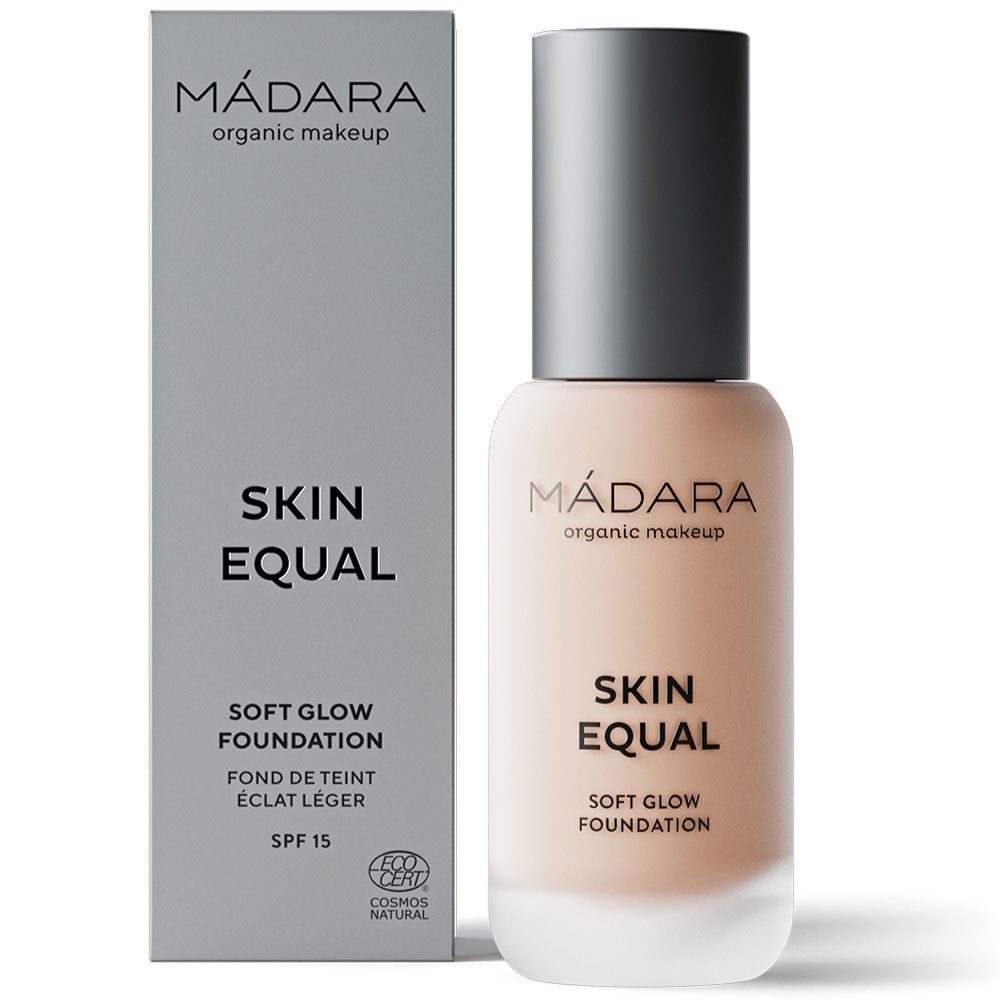 Madara Foundation Grundierung für sanftes Strahlen ROSE IVORY, 30 ml