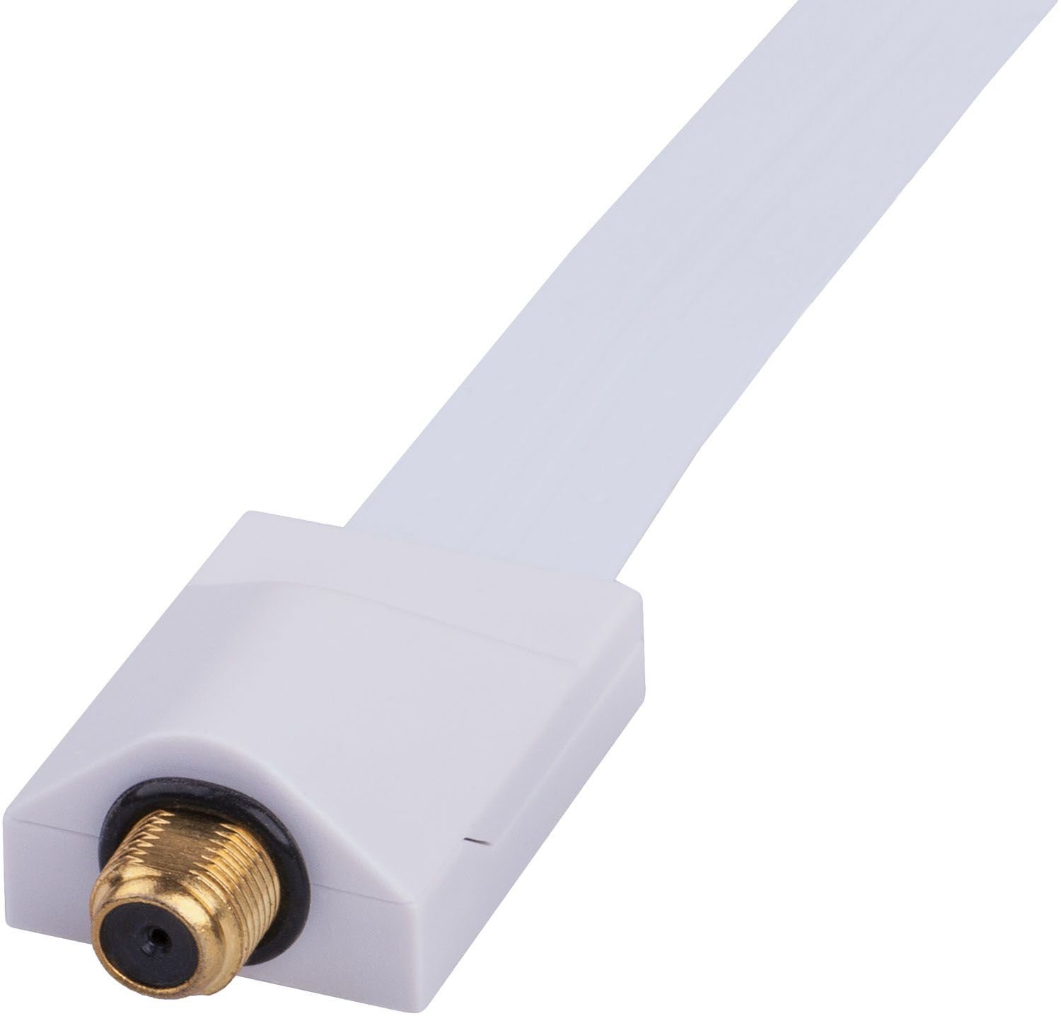 DUR-line DUR-line FD Slim Weiss - Fensterdurchführung SAT-Kabel