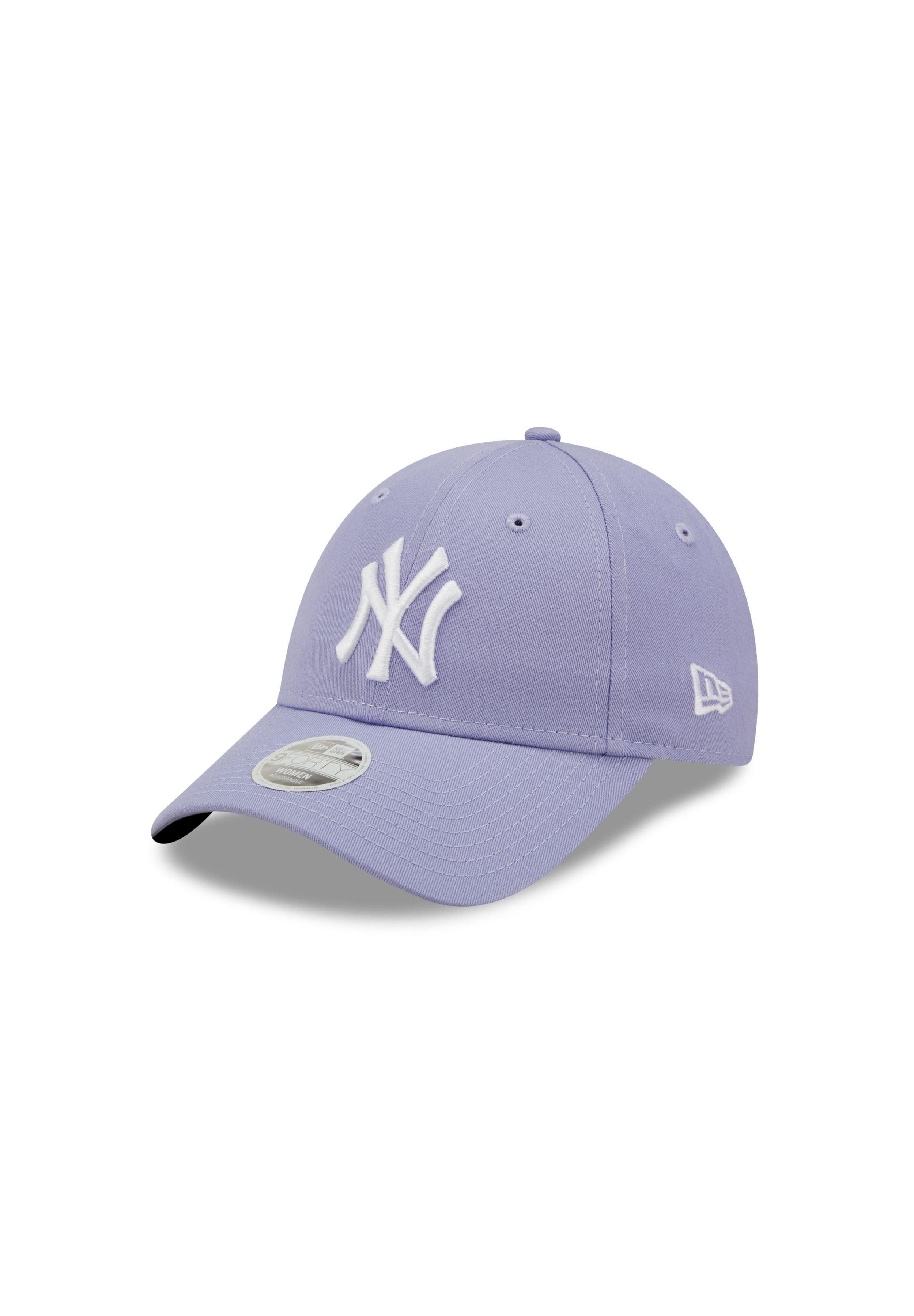 New Era Baseball Cap New York Yankees MLB League Essential Lavender 9Forty Adjustable Women (1-St)