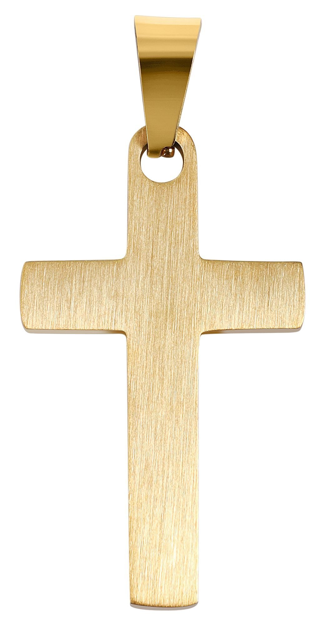 Kettenanhänger Anhänger – Kreuz Kreuzanhänger aus Edelstahl