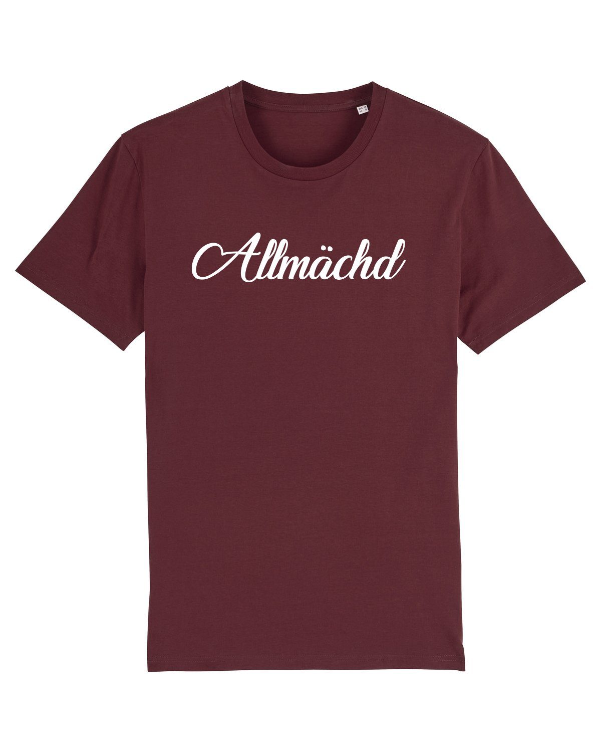 wat? Apparel antrazit Allmächd (1-tlg) Print-Shirt