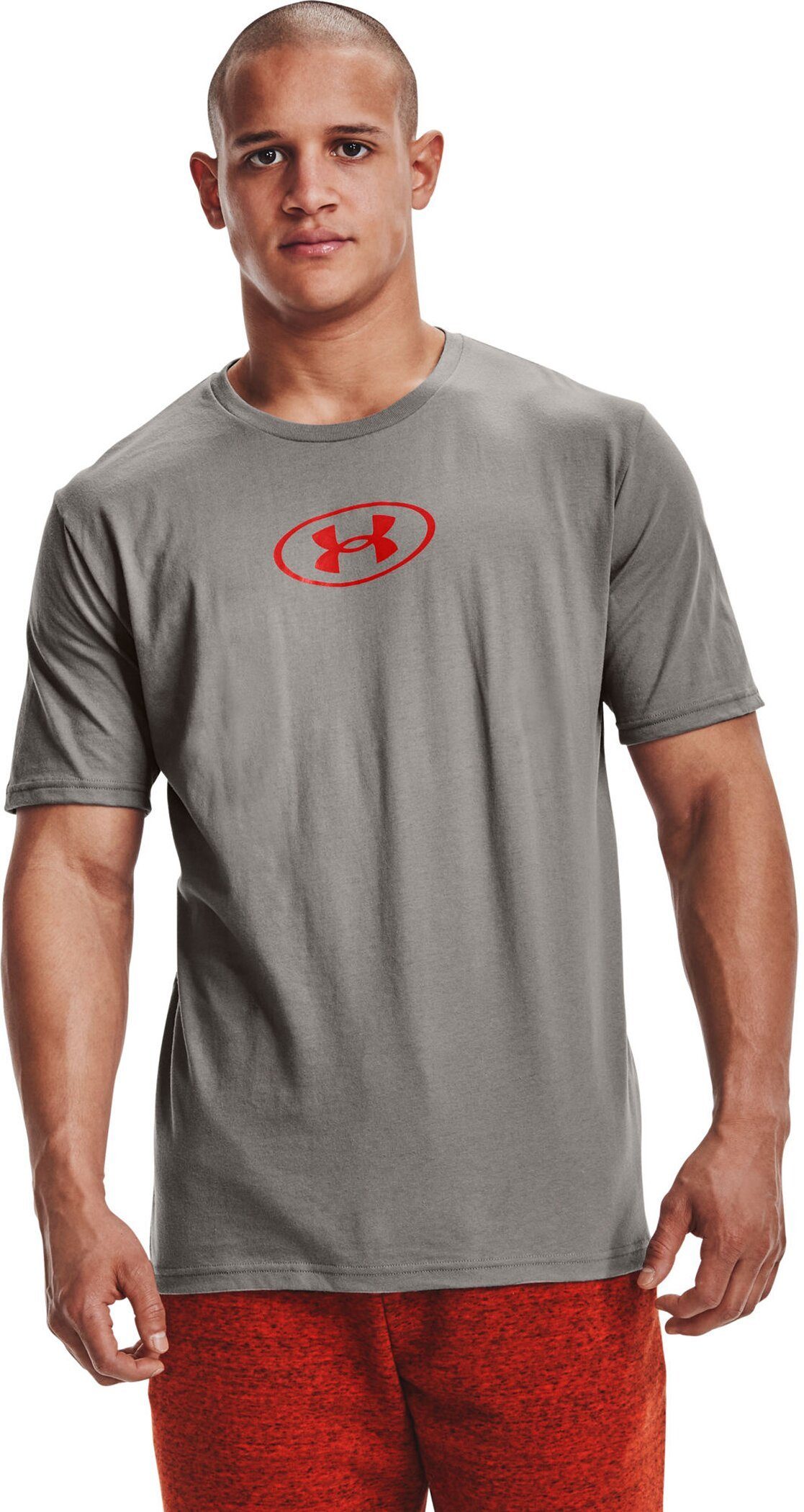 Under Armour® Kurzarmshirt UA THROUGH ONLY WAY SS-GRY,Concr IS Concrete