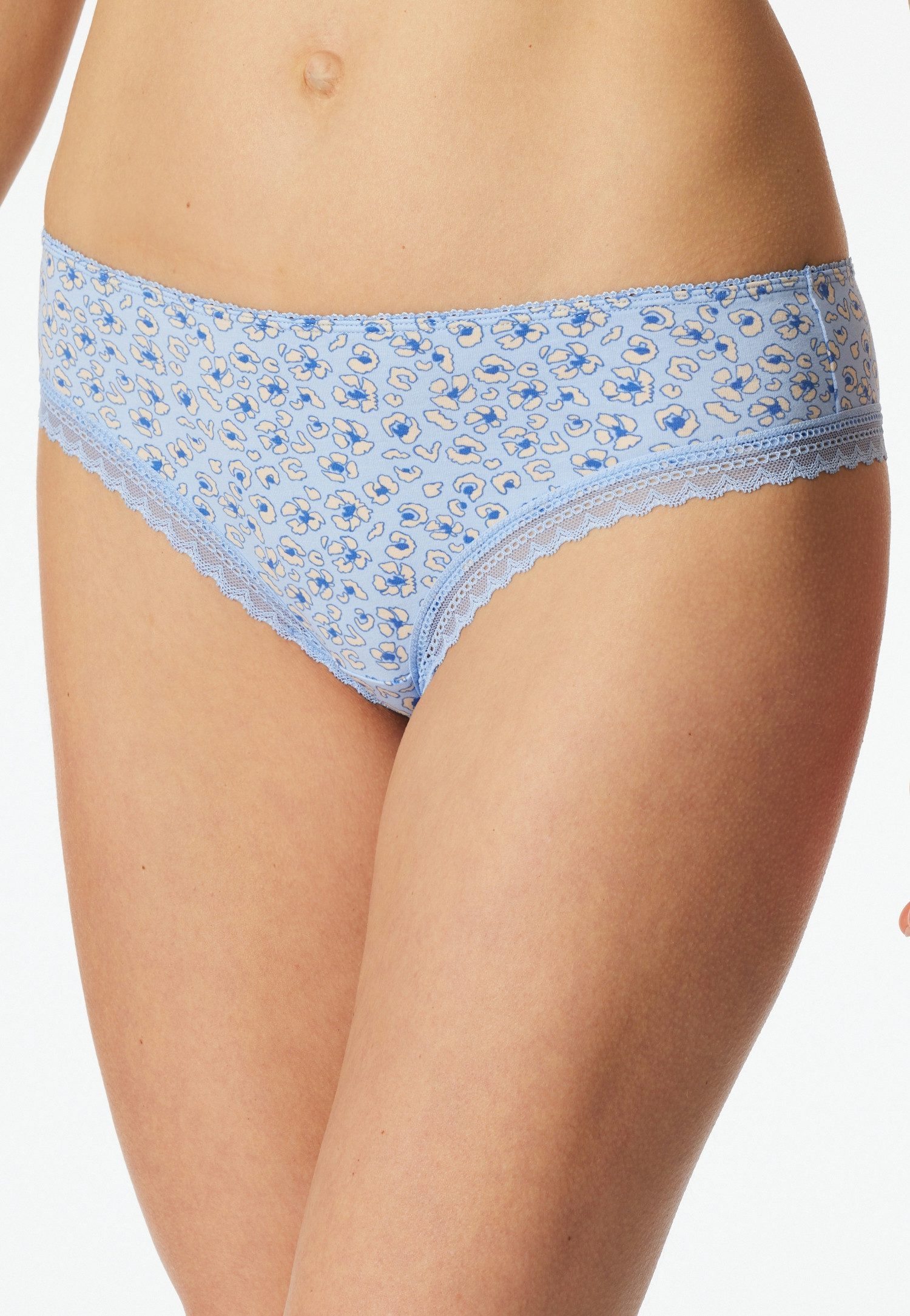 Schiesser String Modern Multipacks (3er Pack) Spitzenbänder, Baumwollmischung, Single Jersey