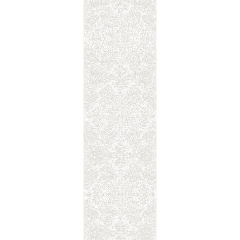 Mille cm, Blanc 55x180 Tischläufer Tischläufer jacquard-gewebt Garnier Thiebaut Isaphire