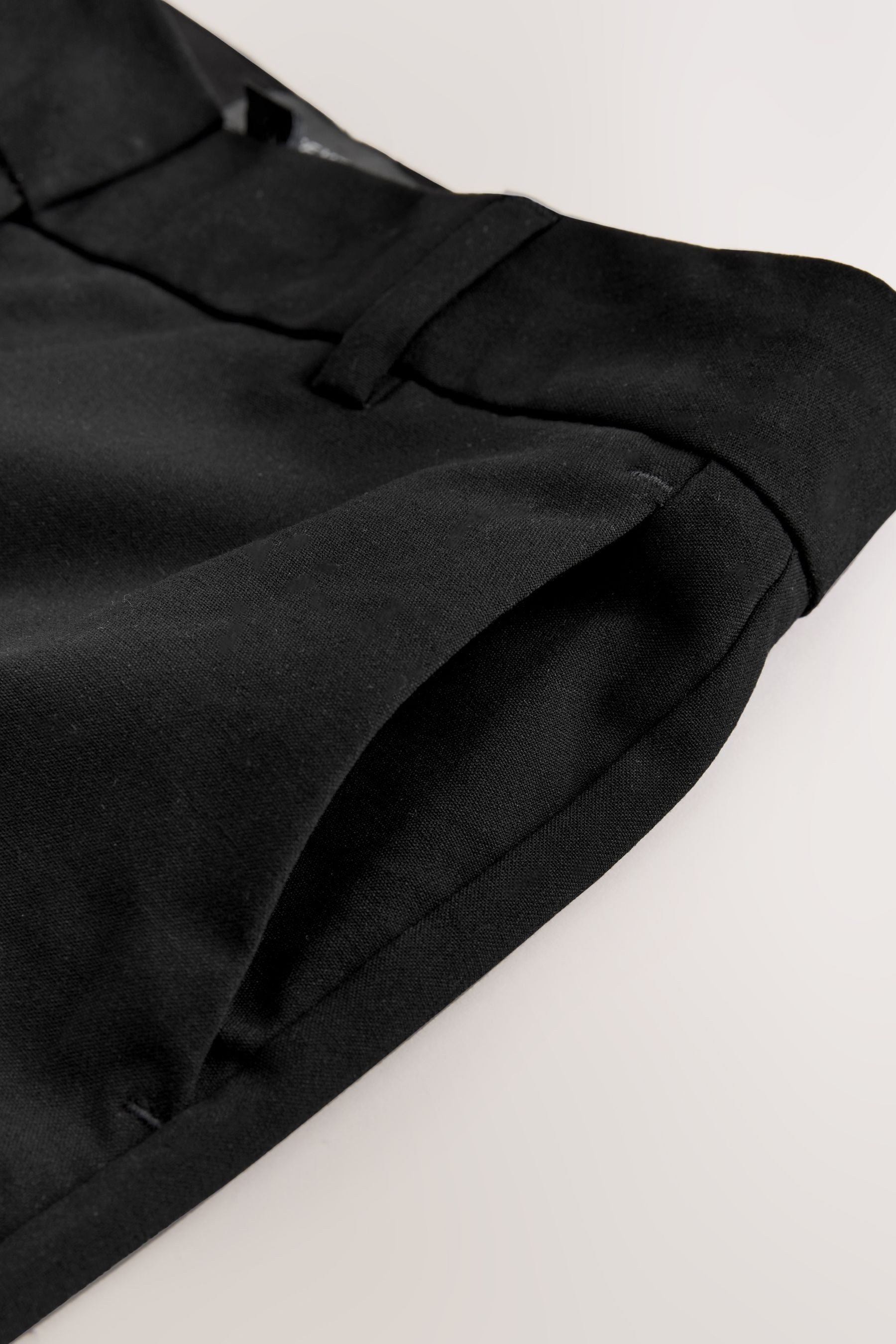 Next Anzughose Elegante Hose im Slim Fit mit Wolle, Kurzgröße (1-tlg) – Bild 3 von 3