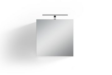 Homexperts Spiegelschrank SALSA * Spanplatte Weiß, B60xH60xT20cm