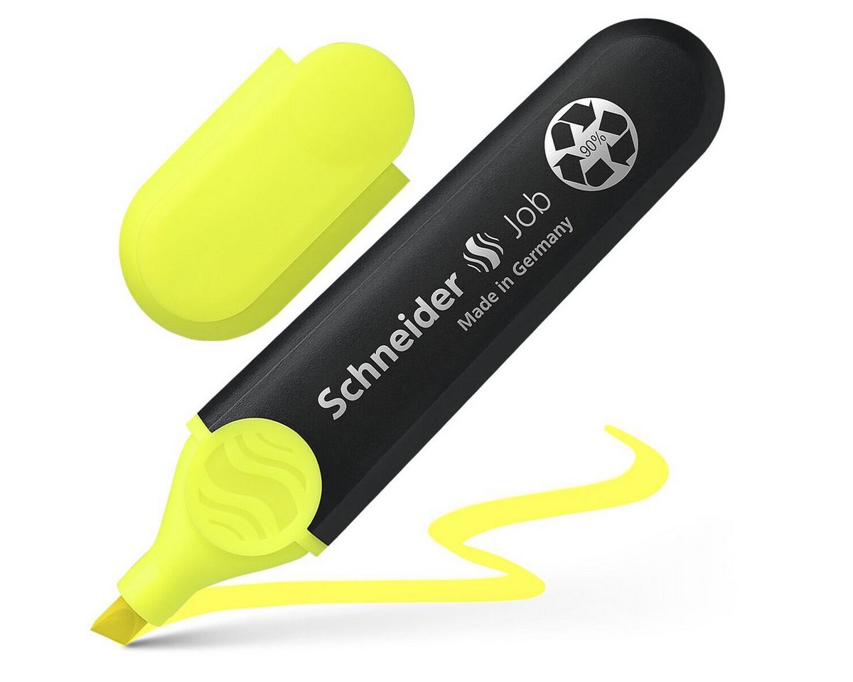 Schneider Marker Job, (1-tlg), Textmarker mit Kappe