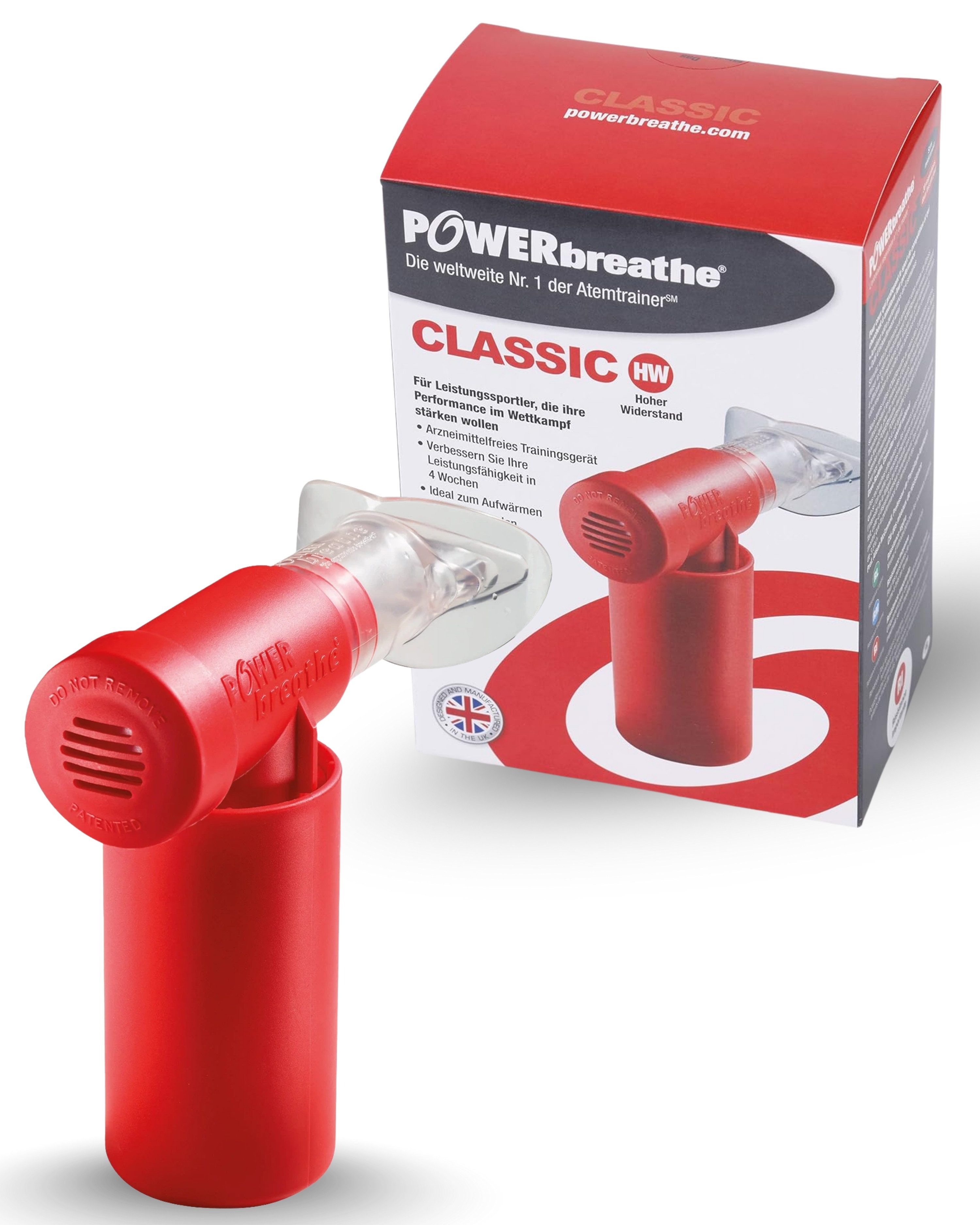 Powerbreathe Atemtrainer Classic, Lungentrainer,Atemkraft,Gesundheit,Sport,Ausdauer,Training