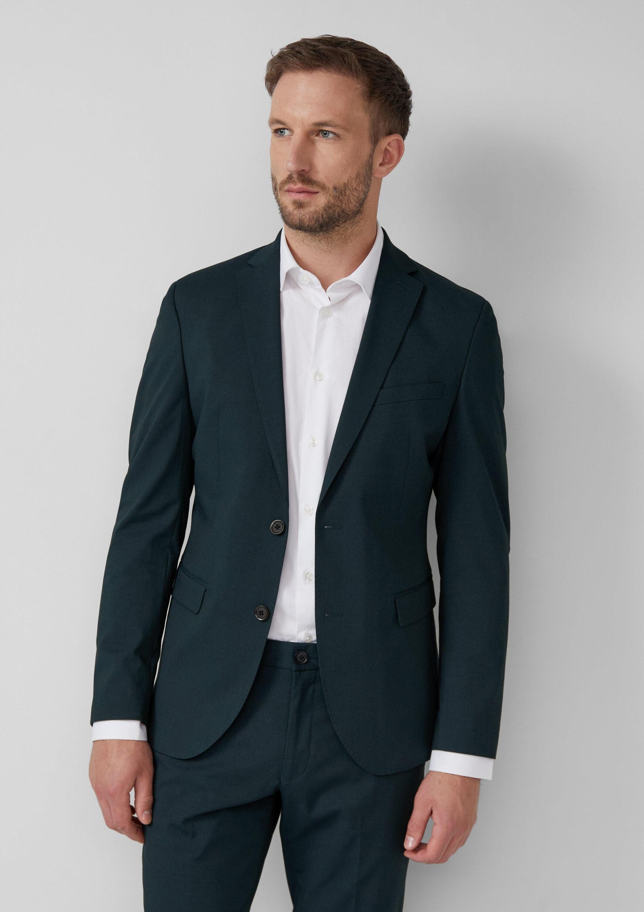 s.Oliver Sakko Indoor-Sakko S.OPURE s.O PURE: Sakko aus meliertem Stretch-T günstig online kaufen