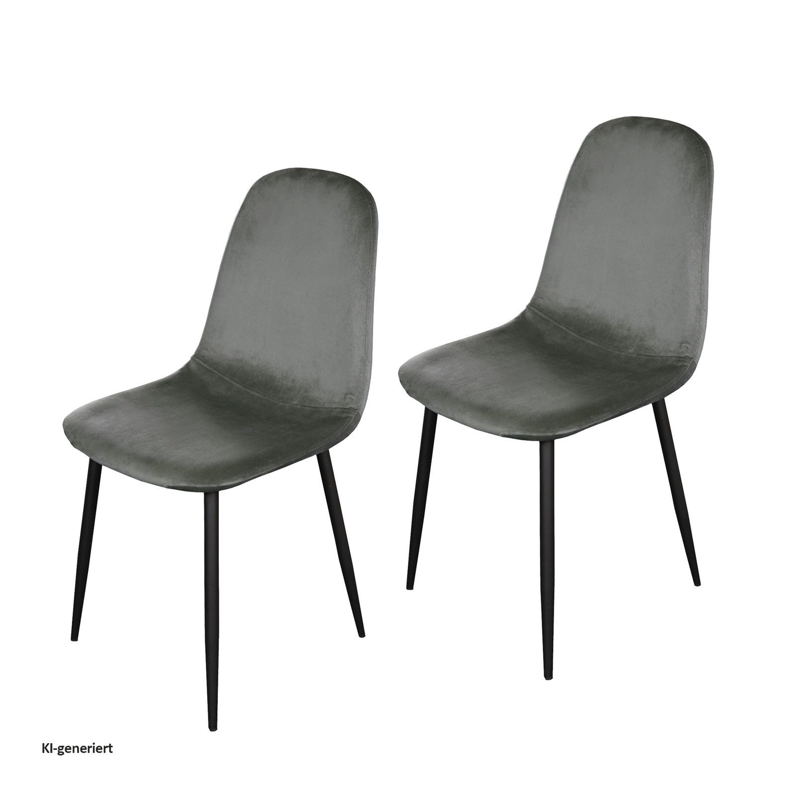 HTI-Living Esszimmerstuhl Stuhl Savannah Velvet 2er-Set (Set, 2 St), Esszimmerstuhl Samt