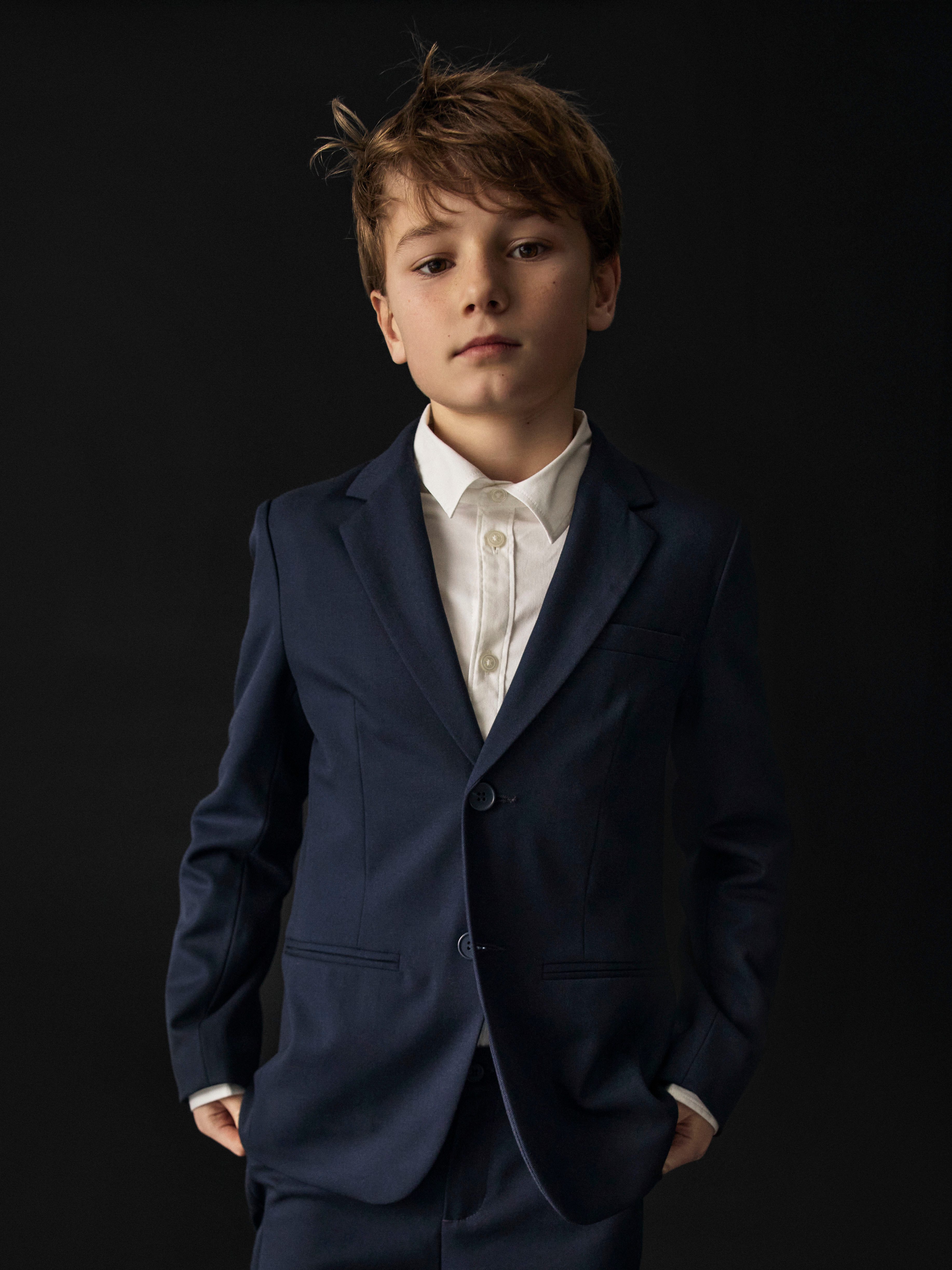 Name It Sakko NKMROVAMEL BLAZER NOOS Materialmix, regular fit