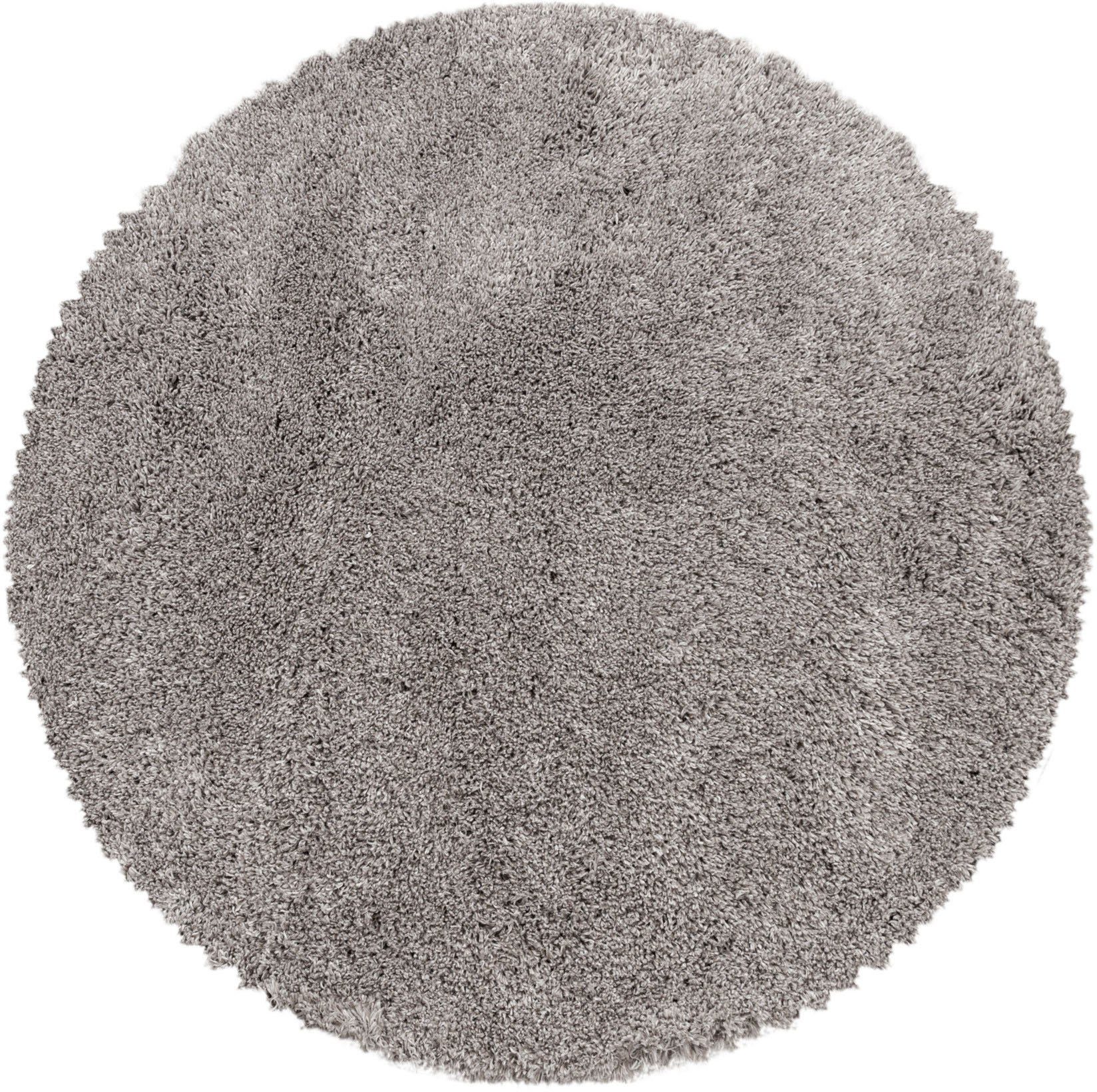 Ayyildiz Teppiche Hochflor-Teppich FLUFFY 3500, auch als Läufer und in Rund, rund, Höhe: 50 mm, Langflor, Shaggy, uni, robust, Wohnzimmer