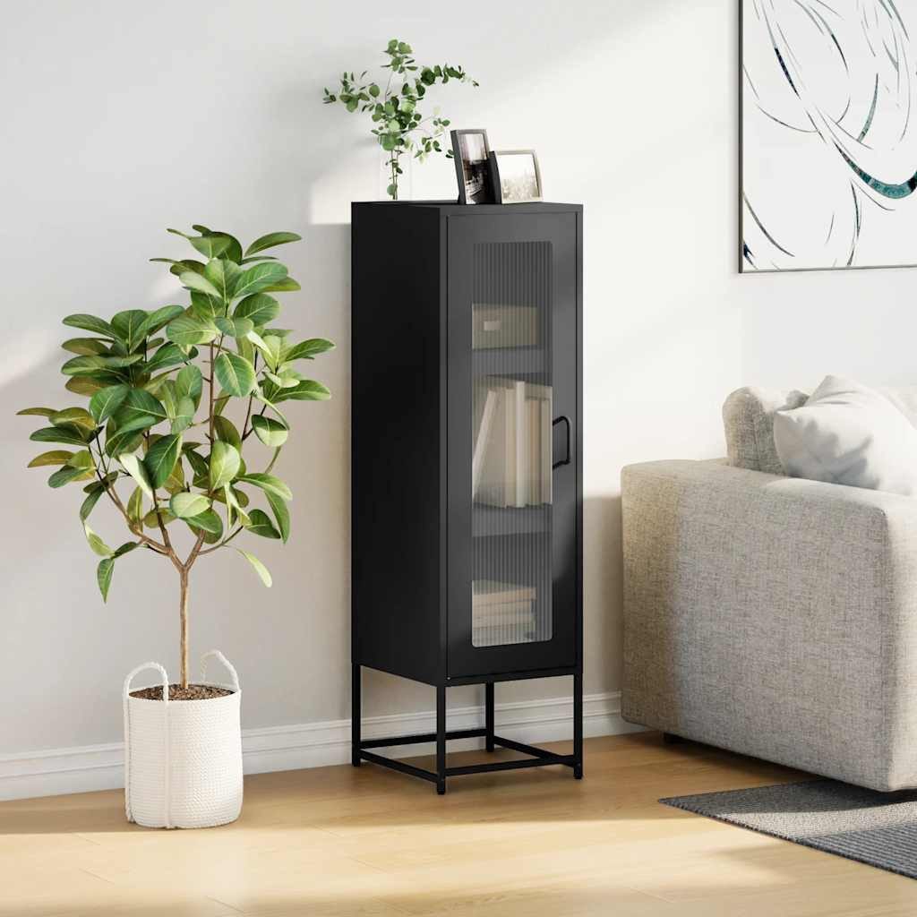 vidaXL Highboard Highboard Schwarz 36x39x123 cm günstig online kaufen