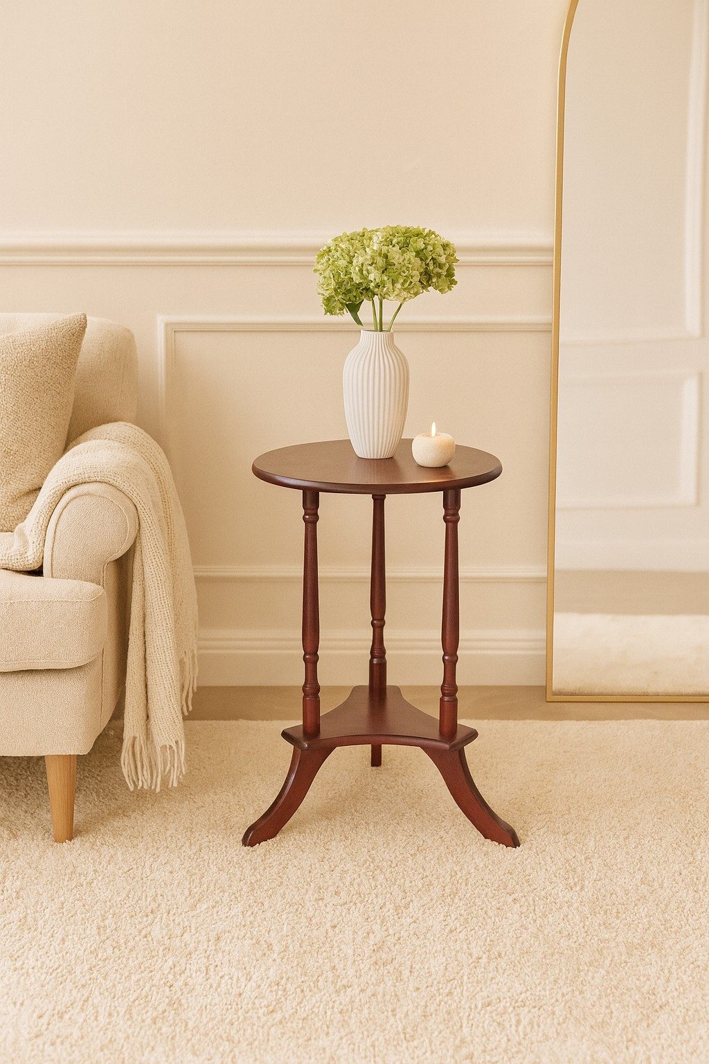 moebel-direkt-online Beistelltisch Manuela (1 Tisch), abgesoftete Kanten günstig online kaufen