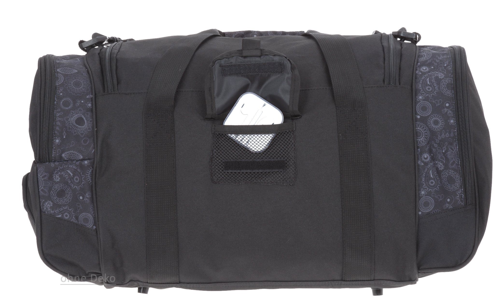 Alessandro Salvatore Sporttasche Damen Gym Mate 724, Reisetasche Sport Tasche Schuhfach Vortasche 55 cm 45 L