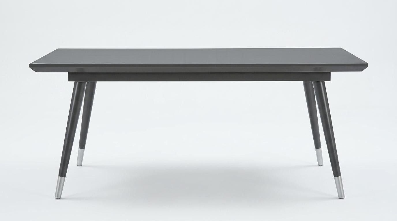 JVmoebel Esstisch Tisch Stil modern grau rechteckig Wohnzimmer praktisch ausziehbar (1-St., 1-tlg)