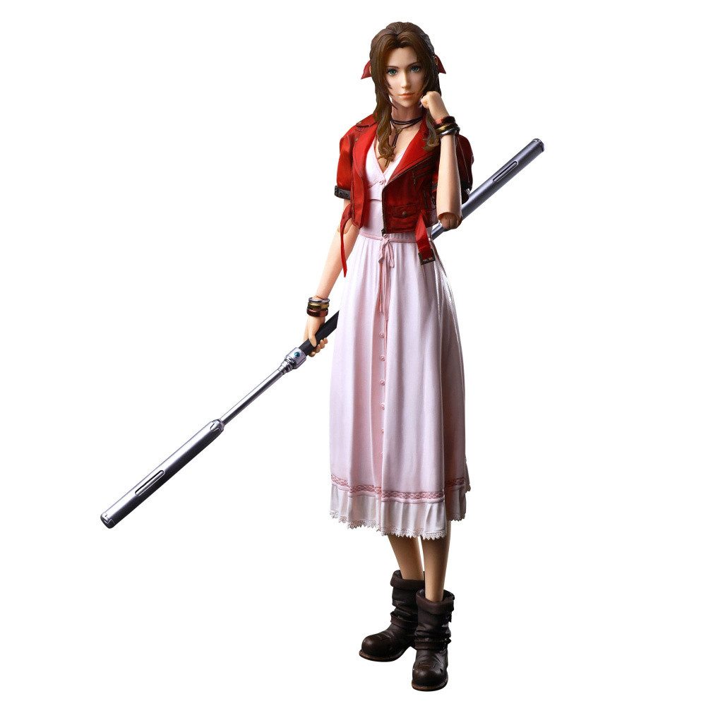 Square Enix Actionfigur Final Fantasy VII Rebirth Play Kai Arts Actionfigur Aerith Gainsboroug