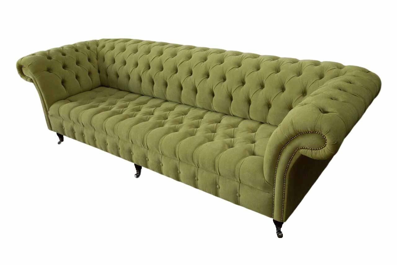 Sofa Polster Europe 4 Made Grün JVmoebel Couch Teile, In Sitz 1 Sofas Neu, Sitzer Couchen Sofa Chesterfield