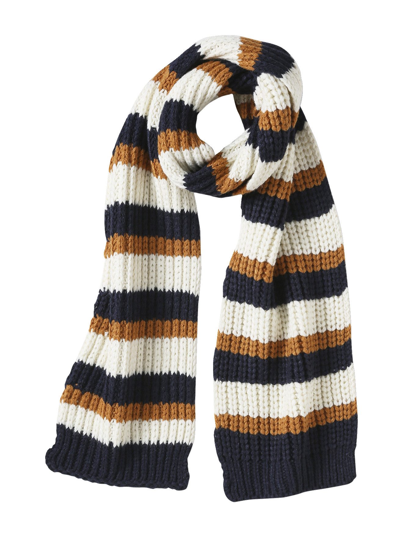 vertbaudet Halstuch Gerippter Jungen Schal mit Streifen