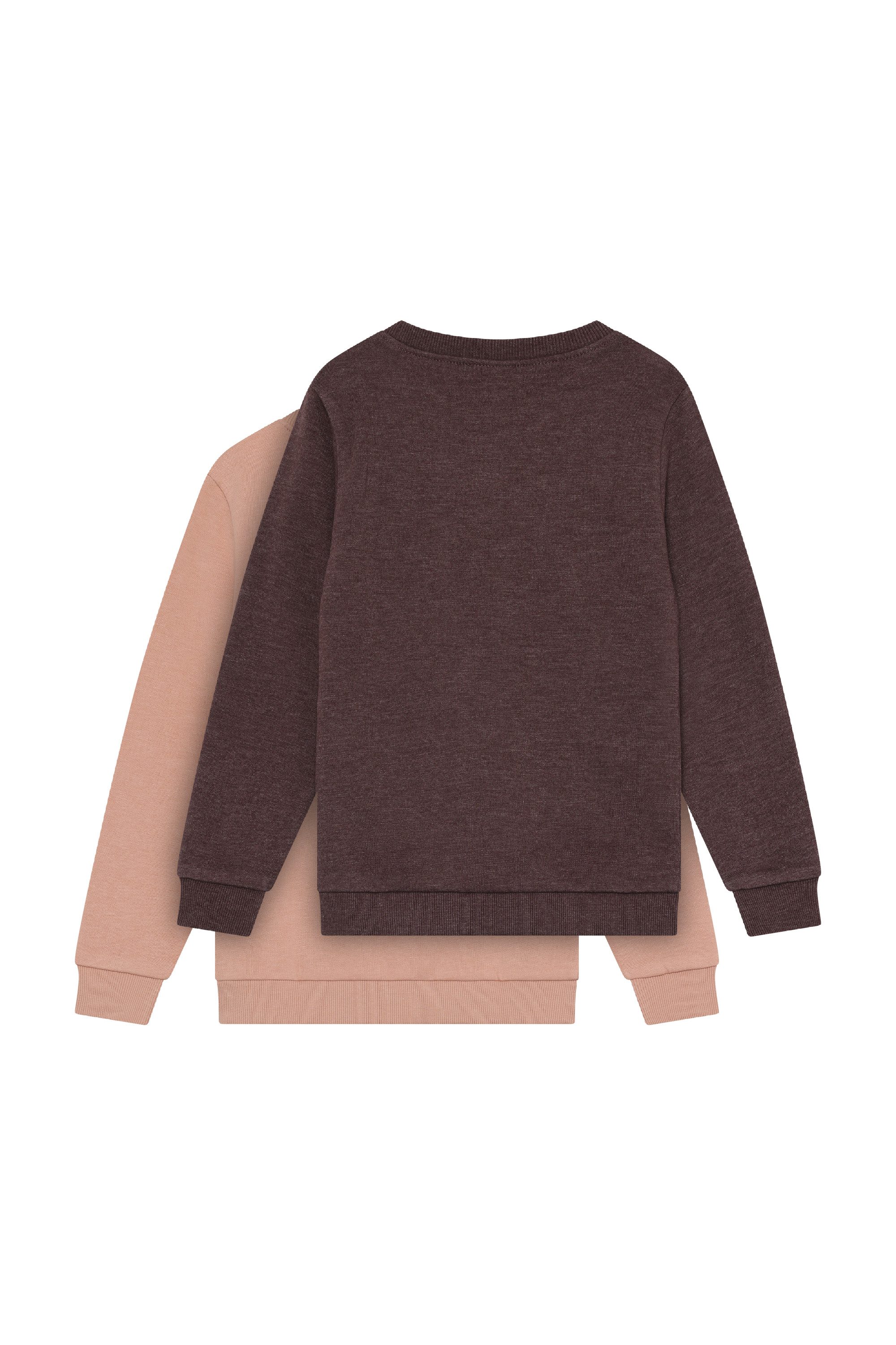 Minymo Sweatshirt MISweatshirt Kuscheliges 2 Pack Sweatshirts